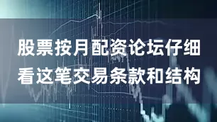 股票按月配资论坛仔细看这笔交易条款和结构